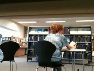 Fat Bitch Flashing In Public Library