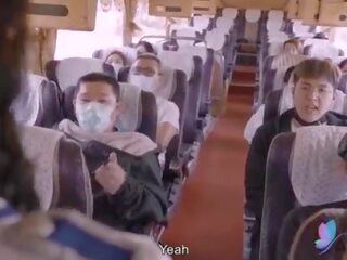 Pieaugušais video tour autobuss ar krūtainas aziāti kuce oriģināls ķīnieši av sekss saspraude ar angļu sub