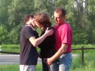 Daring Public Group Sex Gangbang Threesome Orgy PART 1