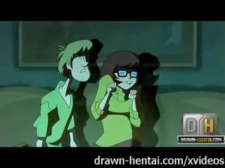 Scooby-doo 色情 - velma 希望 一 fuck-a-thon