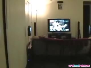 Sexy emo chick made this home porn video in 2006