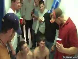 New Straight College Lads Receive Gay Hazing