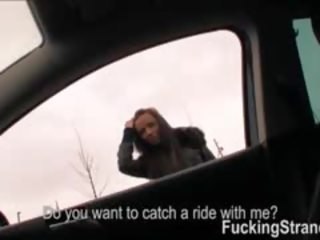Hitchhiker Teen Gina Devine First Public Sex With A Stranger